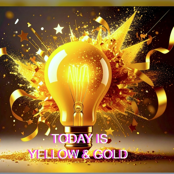 💛💛 YELLOW & GOLD FRIDAY 💛💛    SIGN IN DAILY CHANGING COLOR - Picture 1 of 15